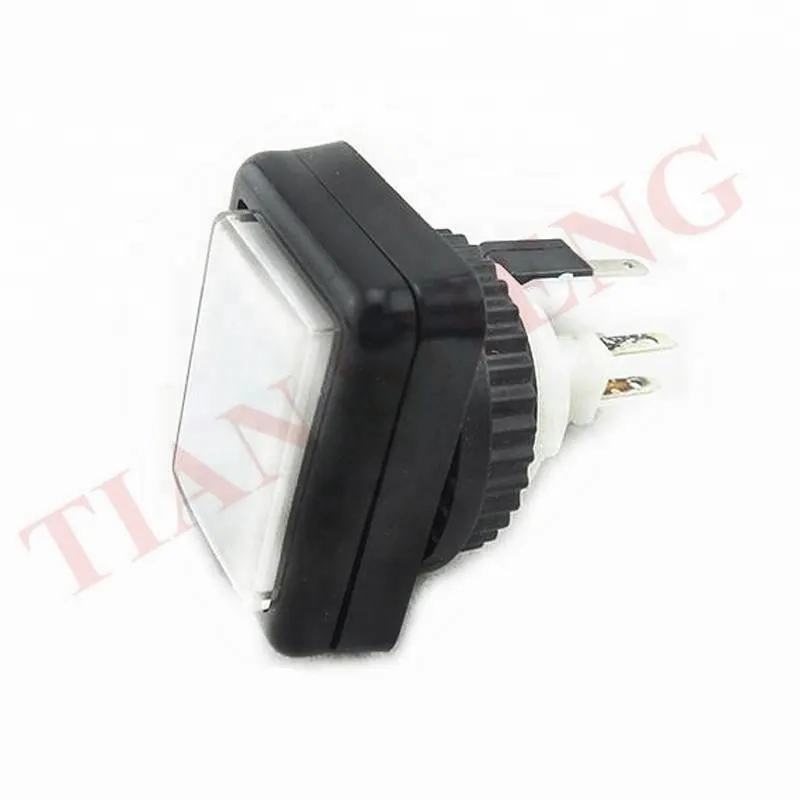 35*26mm LED Rectangular Push Button switch Gaminator Push Button Illuminated rectangle with lamp Push button Micro switches