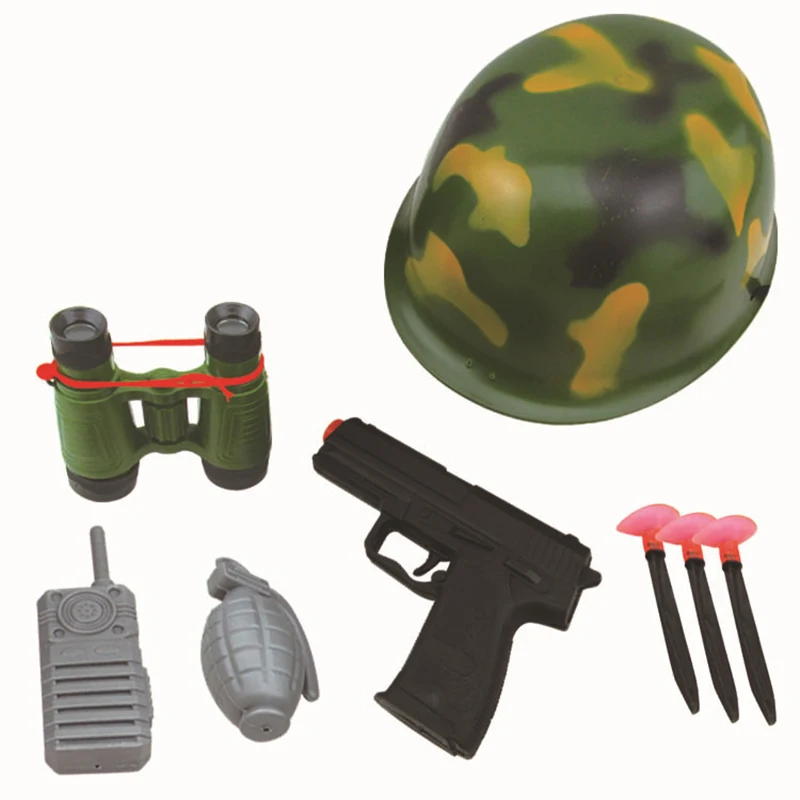 

Engineer Fireman Soldier Police Weapon Tools Kid Toy Children Gift Pretend Play House Simulation Repair Kit