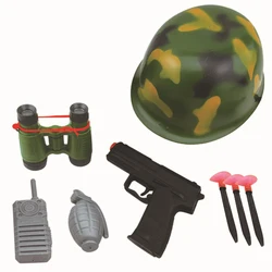 Engineer Fireman Soldier Police Weapon Tools Kid Toy Children Gift Pretend Play House Simulation Repair Kit