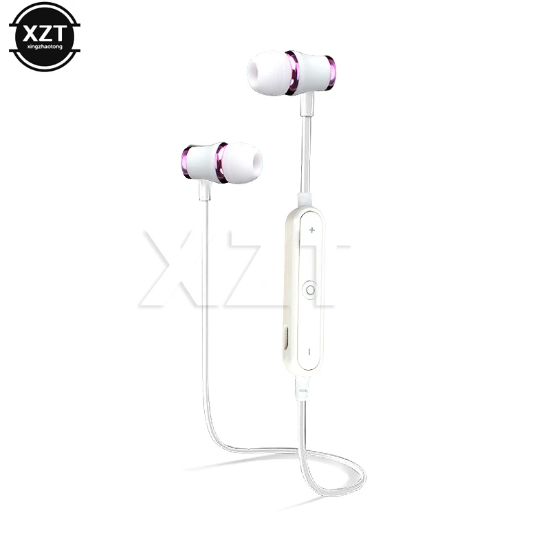 Стереонаушники с микрофоном, Bluetooth-наушники для бега и спорта с микрофоном, беспроводные наушники с басами, Bluetooth-наушники-вкладыши