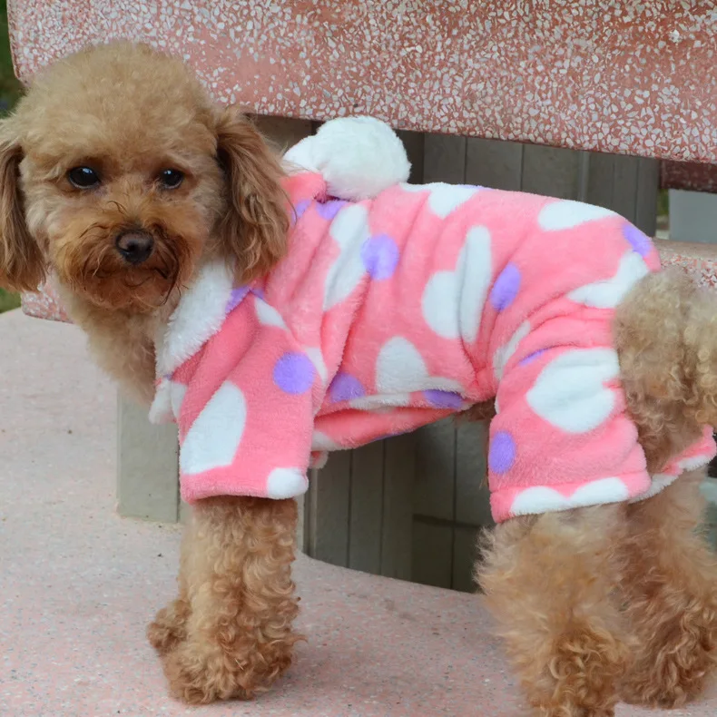 Manufacturers wholesale pet dog clothes pet clothes sell like hot cakes a pullover - pink hearts dog clothes