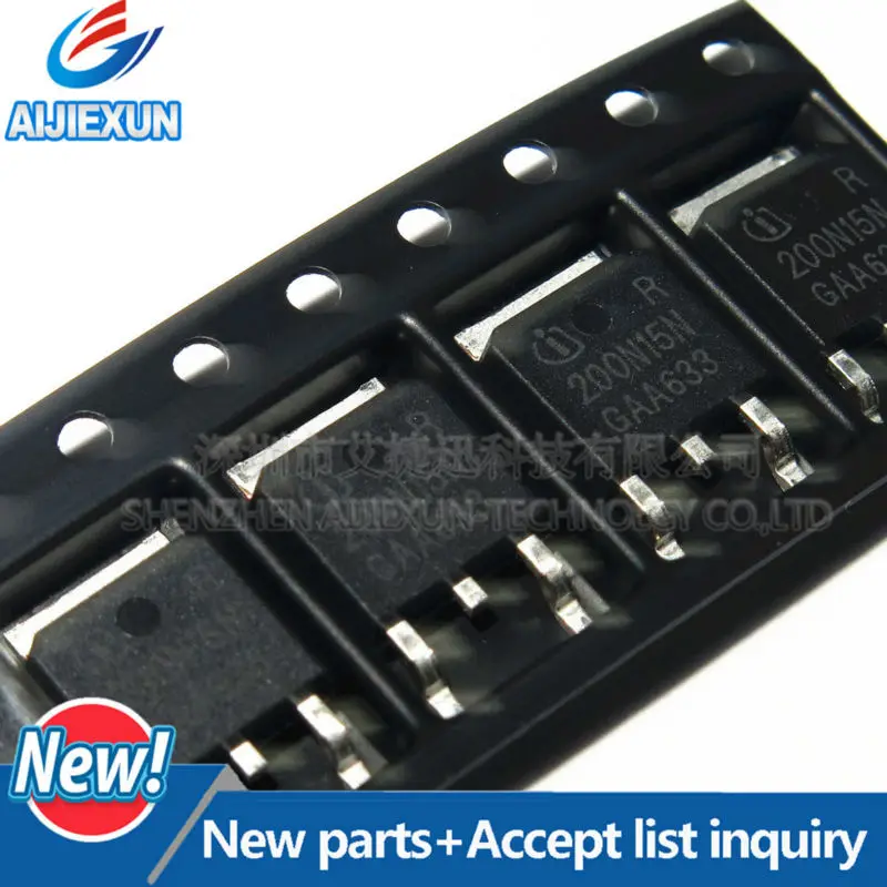 5Pcs IPD200N15N3G MOSFE TO-252 Trans MOSFET N-CH 150V 50A Automotive 3-Pin(2+Tab) DPAK T/R 100% New and original