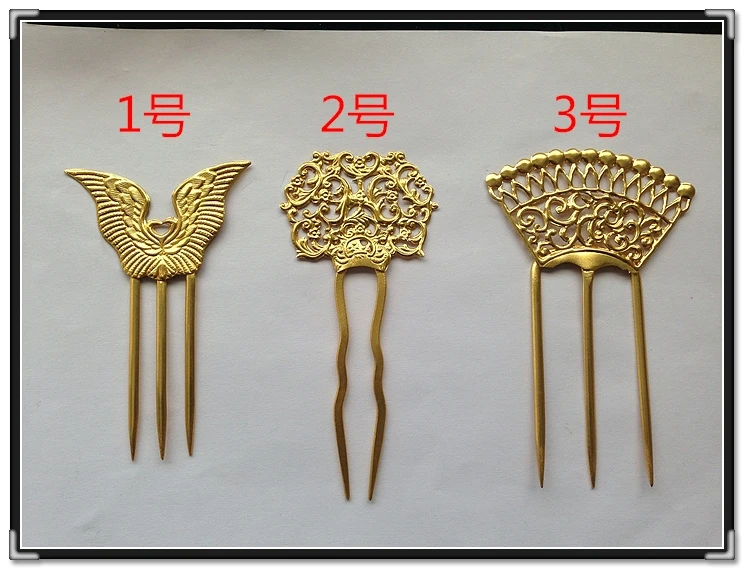 

Imitate Ming Dynasty Earthed Hair Comb Antique Pinach Artwork Miao Silver Hair Stick Minority Group Vintage Hair Accessories