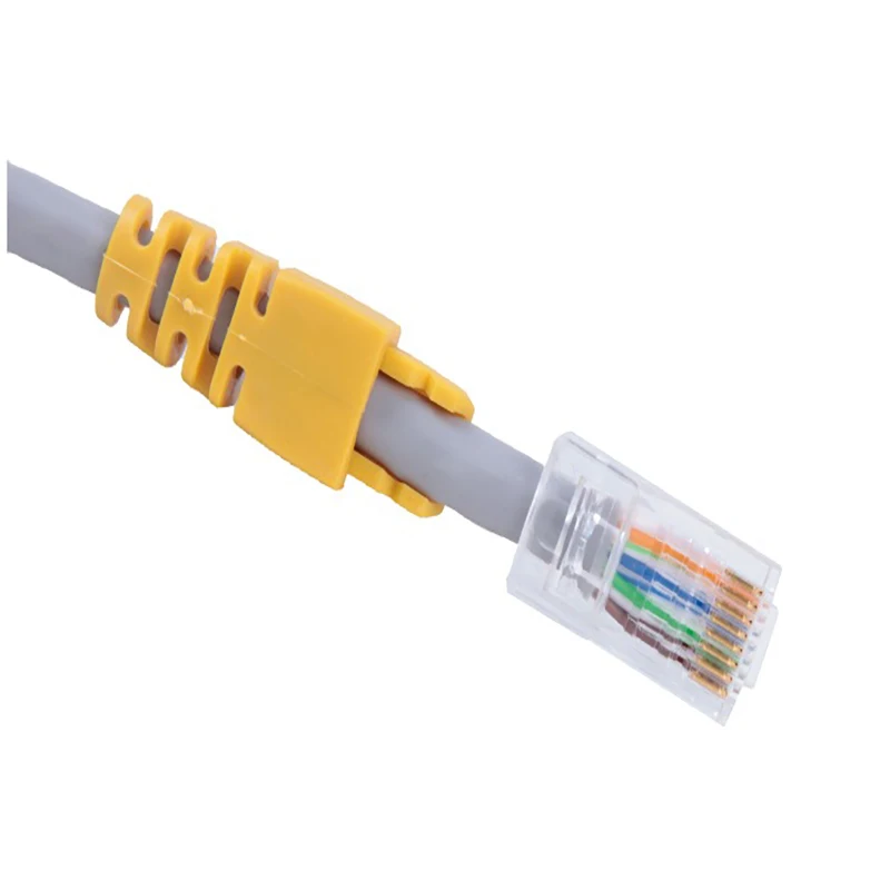 RJ45 boots for Connector grasp CAT5E CAT6 RJ45 Plug Ethernet Network Cable Strain Relief Boot RJ45 Plugs Protect Boot