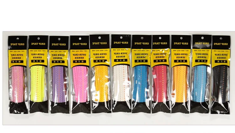 Anti-slip Tennis Over Badminton Grip Sport Schweißband Für Angelrute Squash padel Schläger Band Wicklungen Über Fahrrad Griff – Detail 3