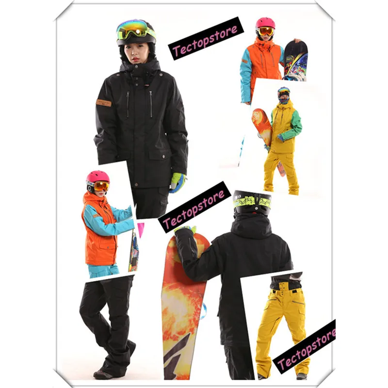 -30 Grad Marsnow Hochwertige Wasserdichte Jacken Ski Suit Set Frauen Snowboard Hosen Berg Skianzüge Skifahren Kleidung Sets