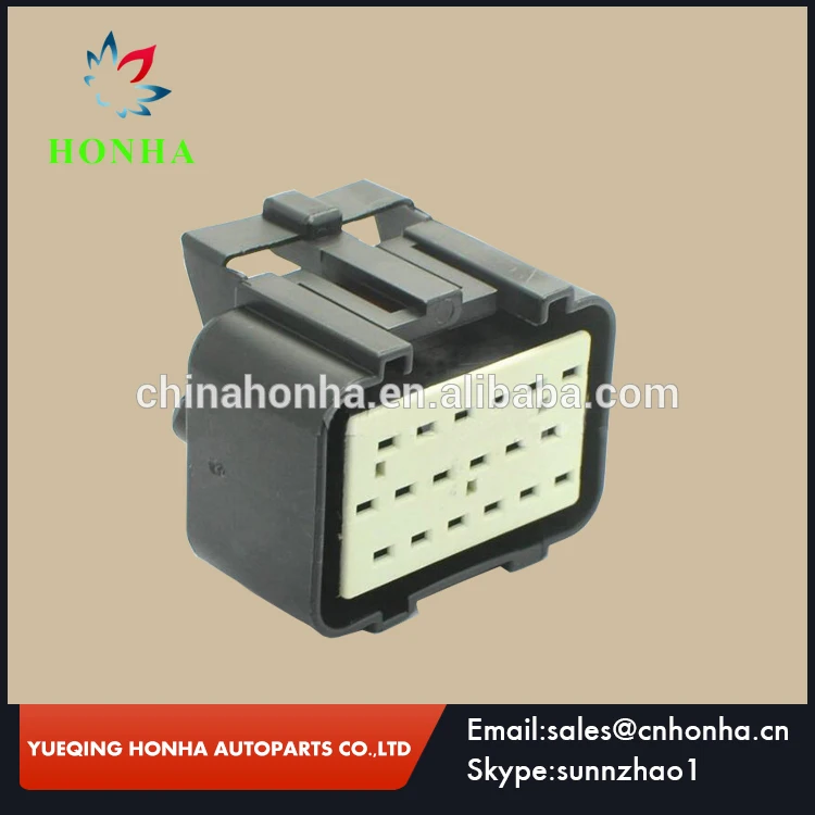 

10/20/50 pcs/lots TE Connectivity 18 way/pins female plug electrical waterproof automotive Housing connector 344106-1