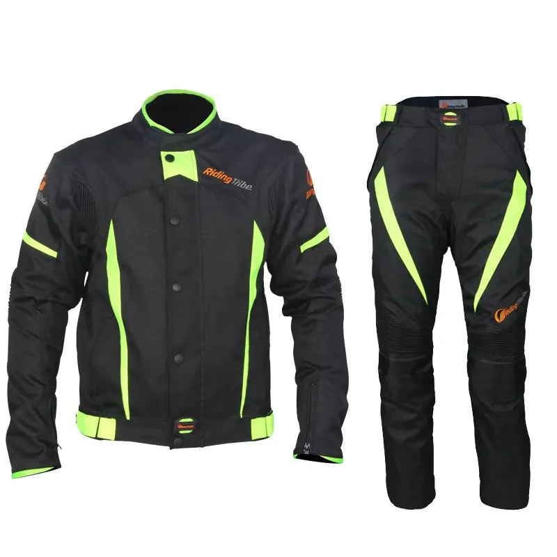 美品　Riding Tribe JK-37 バイクジャケット 2XL Riding Tribe Motorcycle Black Reflect Racing Winter Jackets and
