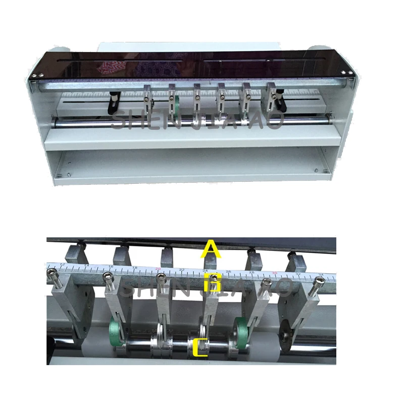 Electric paper creasing machine paper Creaser paper punching machine cutting creasing machine Automatic crease machine 220V/110v