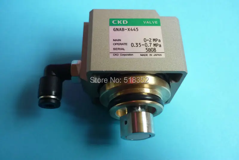 

CKD GNAB-X445 Sodick Pneumatic Valve 0.35-0.7 MPa, WEDM-LS Machine Parts