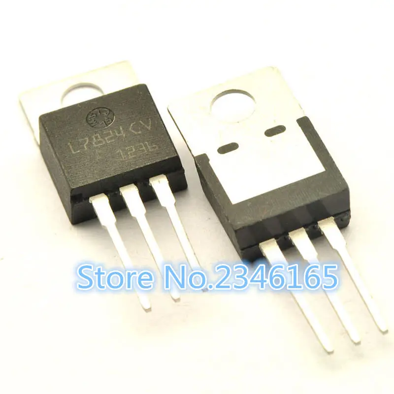 10PCS L7824CV TO220 L7824 TO-220 7824 LM7824 MC7824 new and original IC