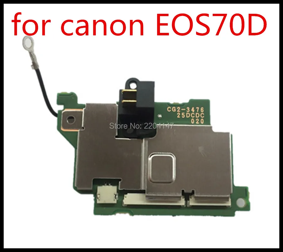 Original 70D Drive Board PCB For Canon 70D POWERBOARD 70D power board ASS'Y DC/DC repairPart Camera (USED)