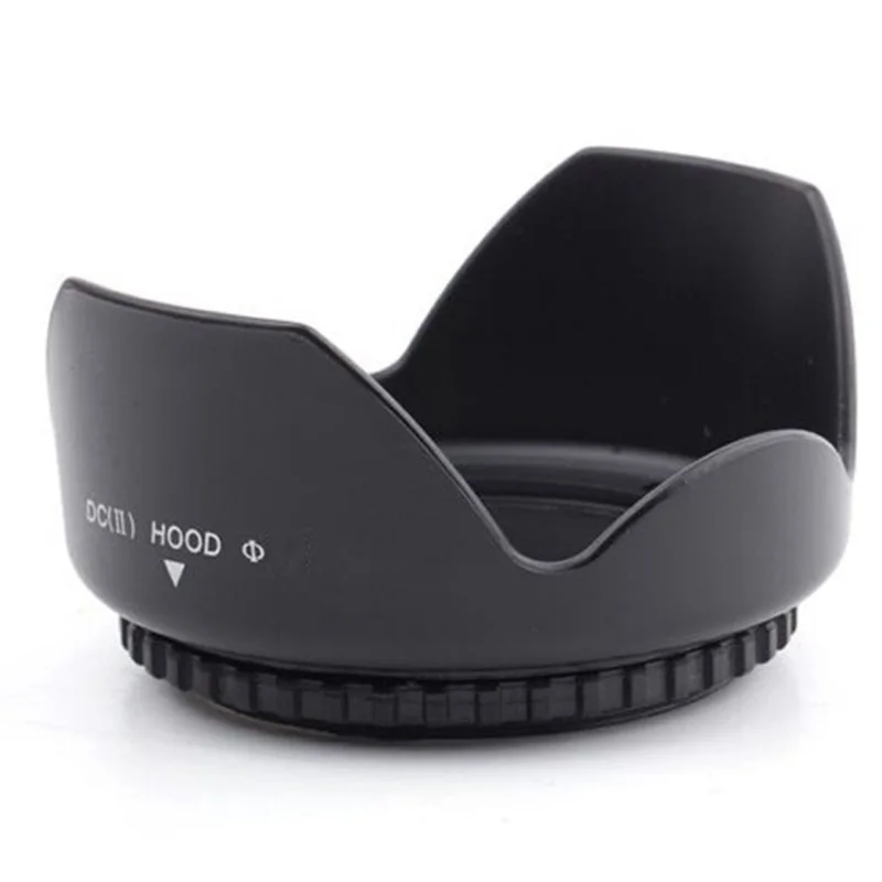 52mm 58mm Flower Lens Hood +UV Filter +Lens Cap for canon 500d 600d 700d 60d 70d 5d3 nikon d5200 d5300 d3100 49/55/62/67/72/77mm