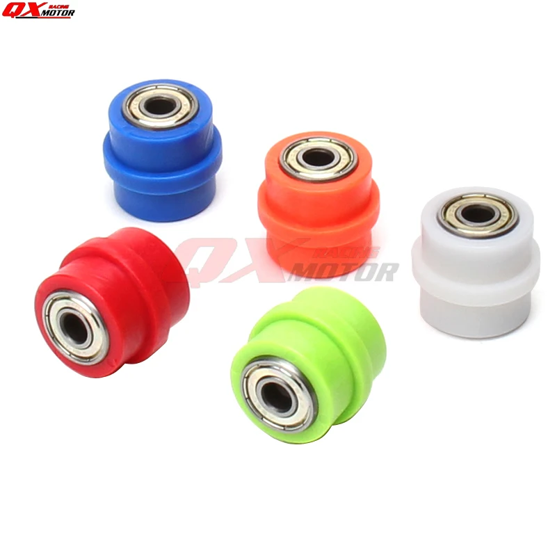 Chain Roller Tensioner Bike Pulley Wheel Slider Guide For Street Enduro Motorcycle Motocross ATV CRF CR XR YZ WR 8mm 10mm