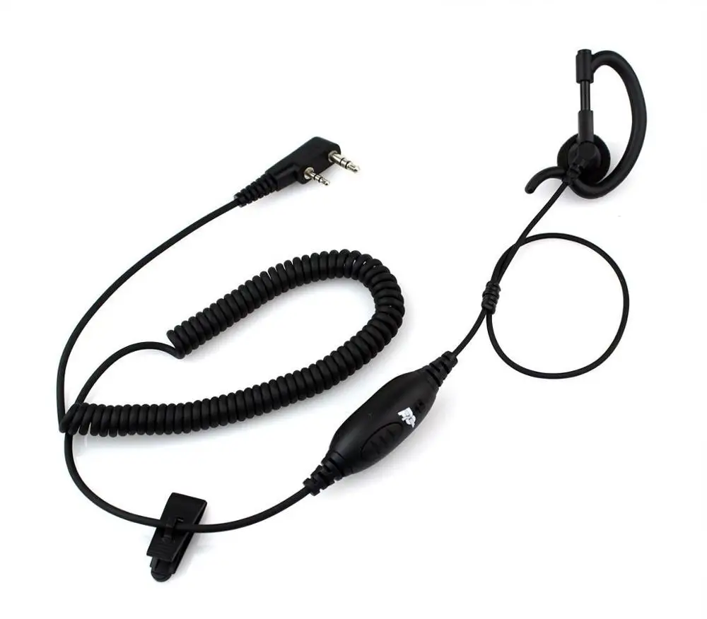 Headphone Earpiece For KENWOOD WOUXUN QANSHENG PUXING BF LINTON TYT Radio Hot