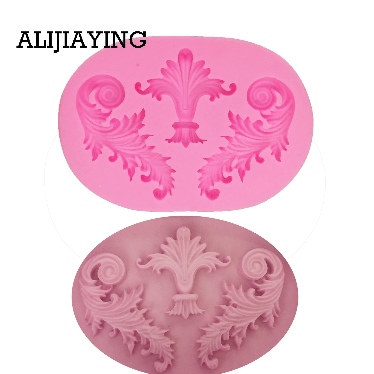 

M1402 DIY flower Sugarcraft cake border Silicone Mold cake dessert Decorating tool fondant chocolate Clay craft Resin Candy