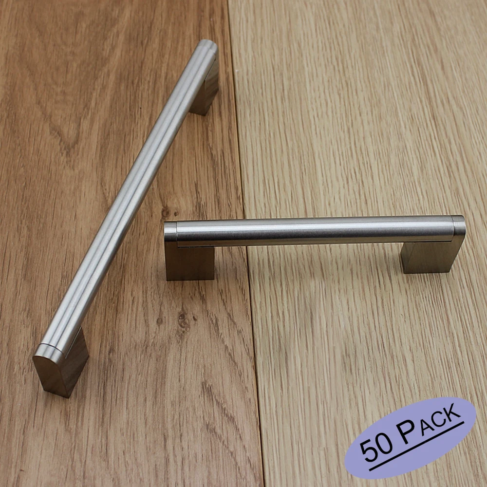 Brushed Nickel Cabinet Pulls Stainless 3.75