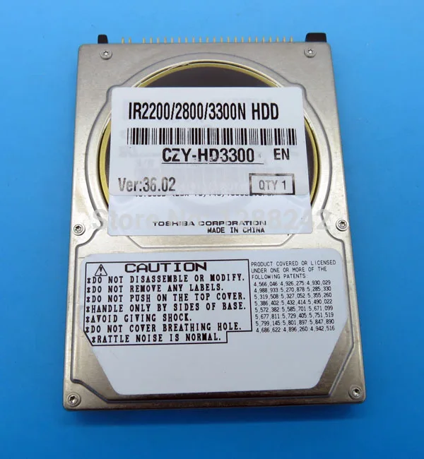 

Hard Disk Drives 40GB HDD For IR 2220i/2220N/3320i/3320N