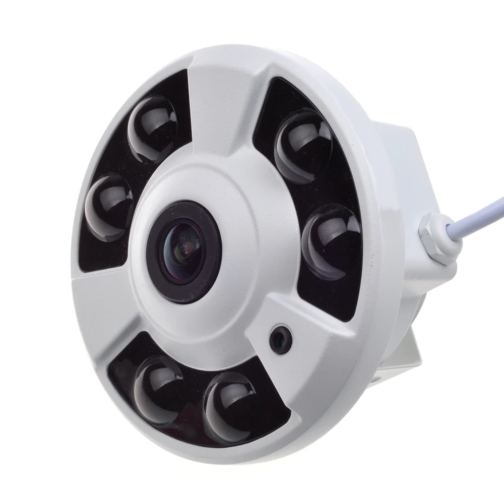 5MP Security CCTV Camera AHD Indoor 1.7mm 180 Degree Fisheye Lens Analog Metal Dome CCTV HD Camera IR Night Vision