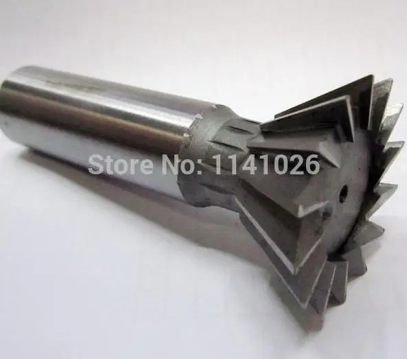 1PCS 10mm/12mm/14mm/16mm/18mm/20mm/25mm/30mm/32mm/35mm/40mm/45mm 50/70/75 Degree Premium HSS Dovetail Cutter End Mill Milling