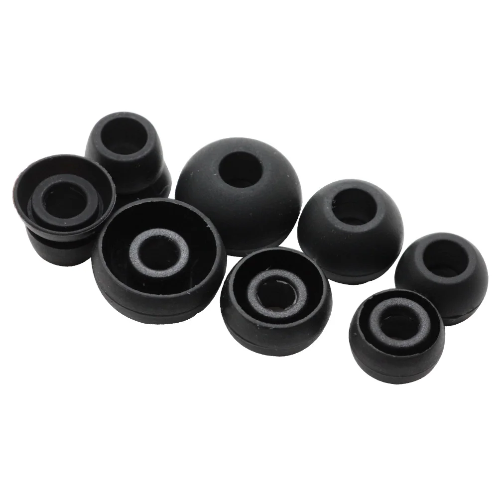 Poyatu – oreillettes sans fil Bluetooth, pour Samsung niveau U Pro, embouts de remplacement, noir