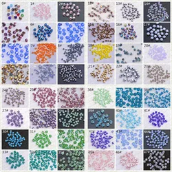 4mm 1000pcs/lot Bicone 5301 Austrian crystals beads Loose Spacer Bead for DIY Jewelry Making U pick  Colour