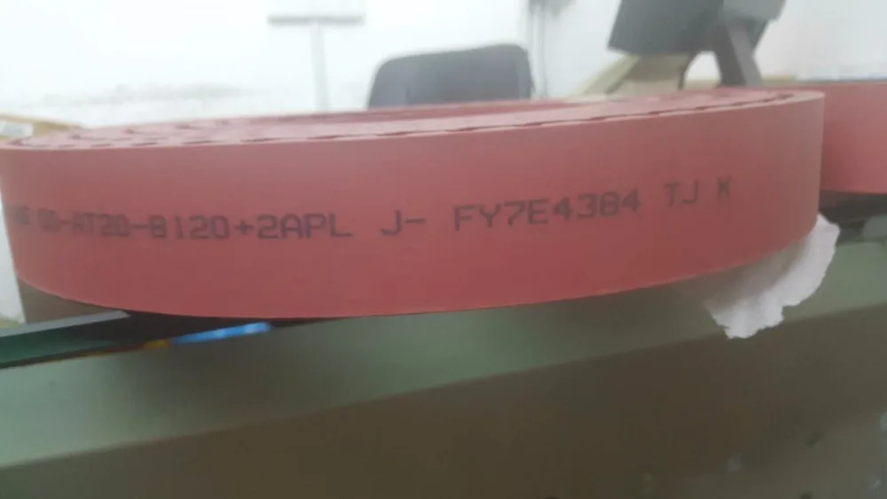 

Машина для двойной обрезки кромки, полиуретановый синхронный ремень, приводной ремень, нижний зубчатый ремень 50-AT20-8120+2APL ZXM-SM10