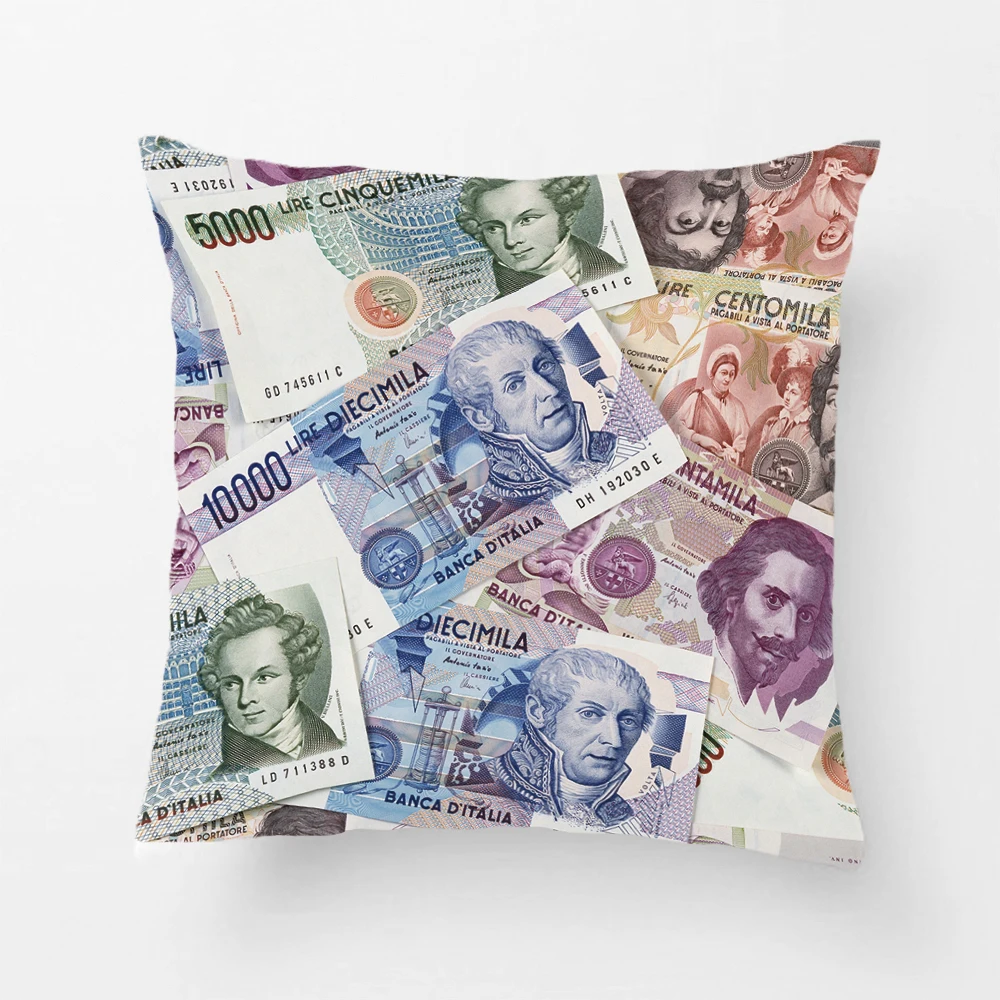 

Money Printing Throw Pillowcase Decorative Pillowcases Novelty Cushion Covers Perfect Gift By Lvsure For Car Sofa Seat