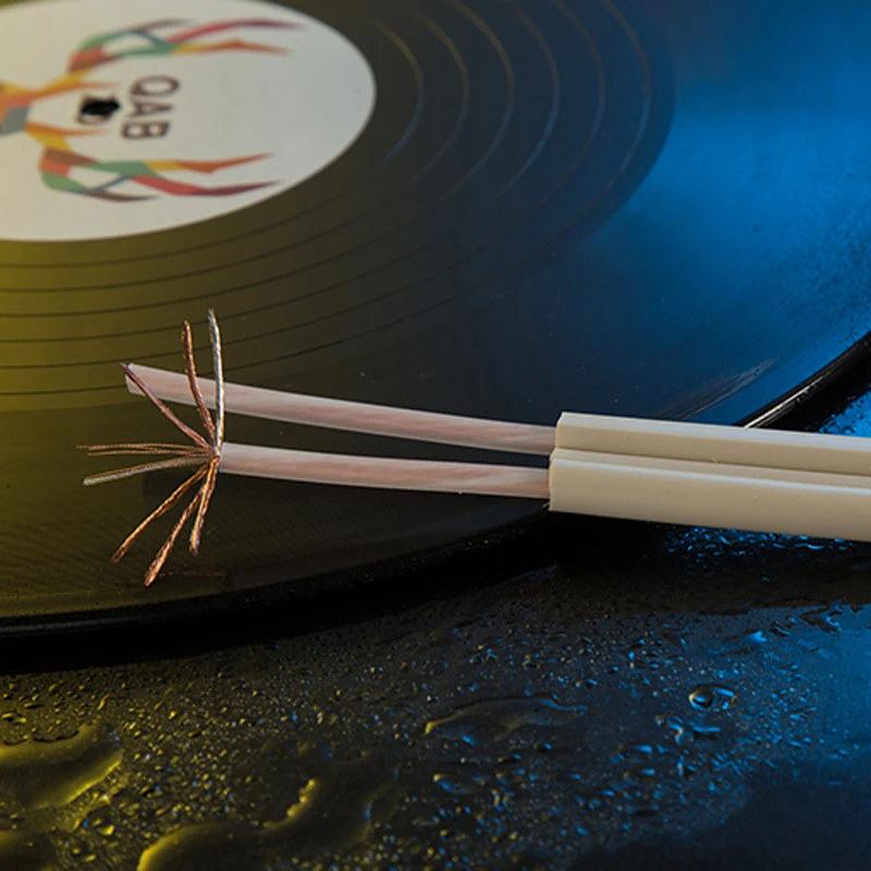 2-метровый посеребренный медный провод для DIY микрофона, соединительный микрофон, аудиокабель, динамик, аудио линия