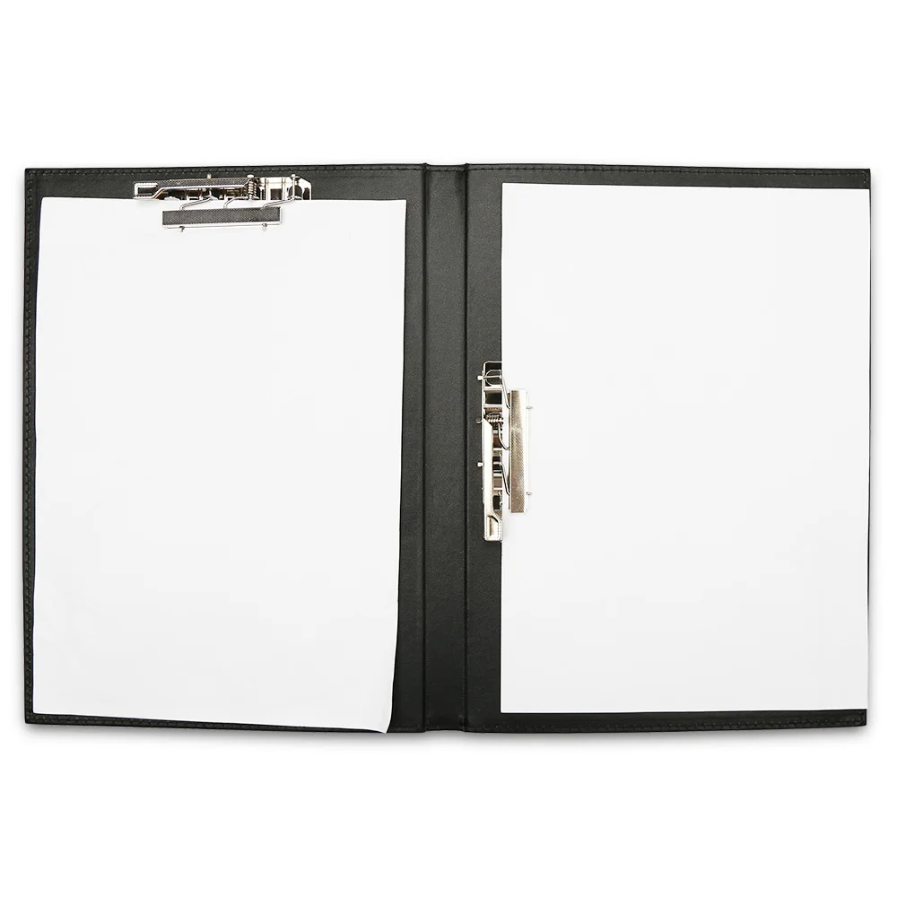 Professional Portfolio Office Business Classical A4 Paper File Folder Executive With Clip Board Document Organizer Padfolio