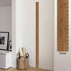 Creative Ruler Height Measure Wall Stickers For Kindergarten Kids Room Home Art Pvc Decal Decoration Diy Growth Chart Mural