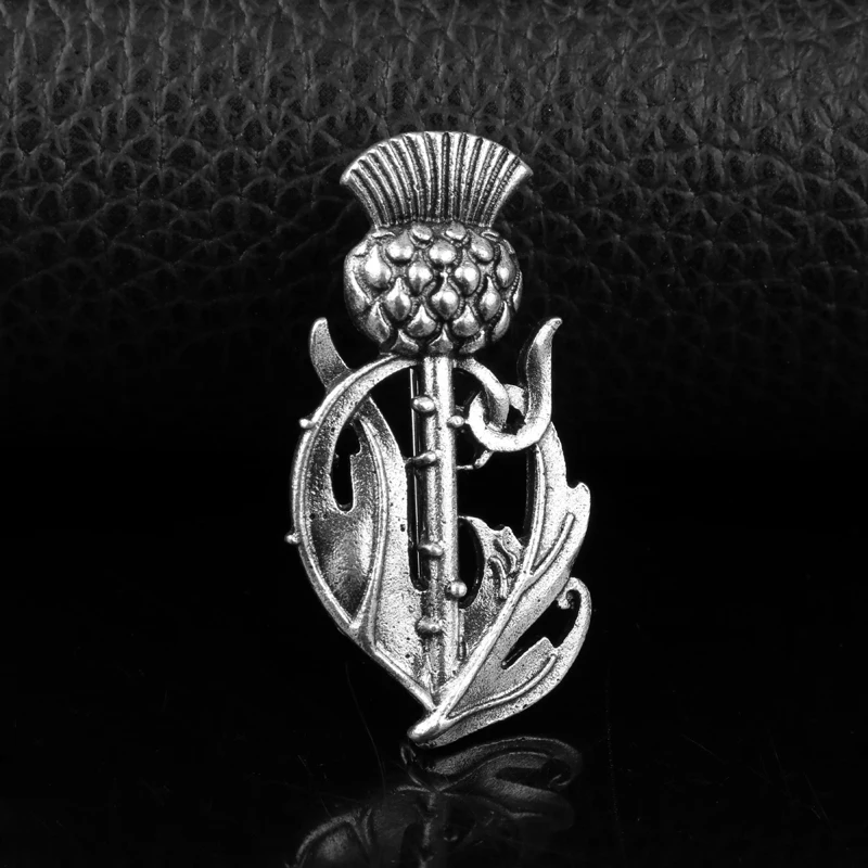 dongsheng Scotland Thistle Sword Brooches Pins Fashion Outlander Jewelry National Flower Brooches For Men Women Cosplay Gift-40