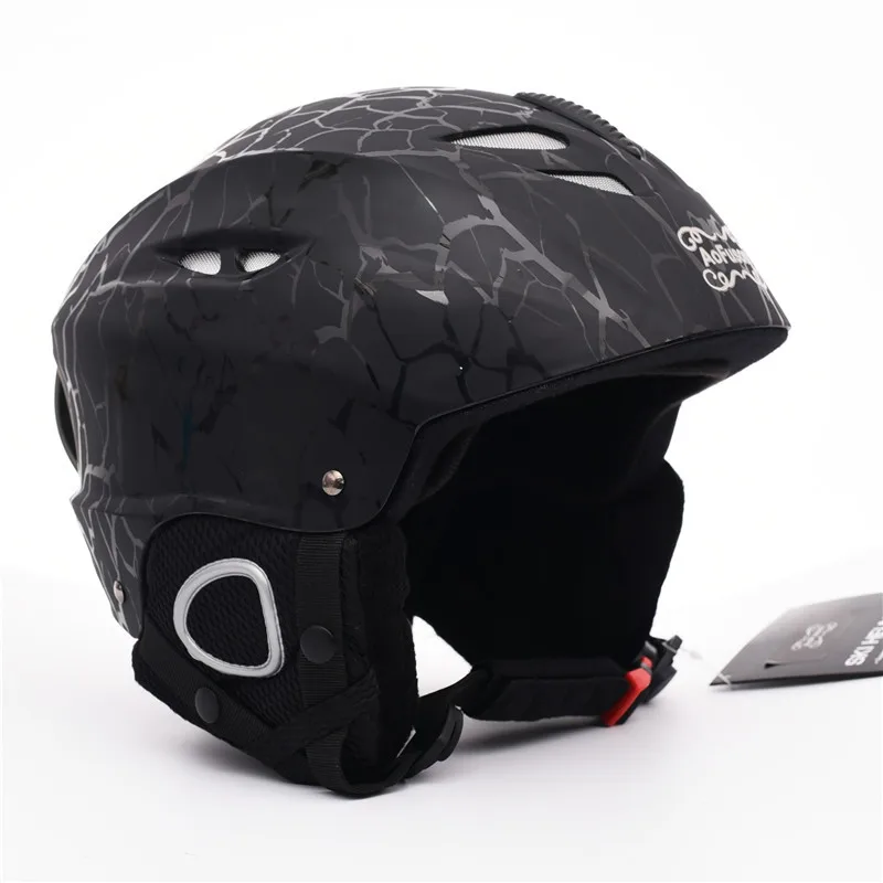 Esqui de inverno snowboard capacete meia-coberto anti-impacto capacete de segurança ciclismo snowmobile proteção para adulto certificação ce