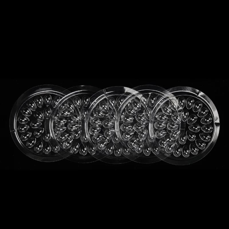 HOT 100 pcs Disposable Holder Sticker Glue Adhesive Pallet For Eyelash Extension Eyelash Makeup Tools Plastic Flower Eyelash