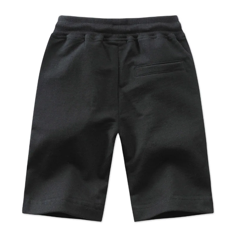 Children Boys Shorts 2024 Summer Zipper Pocket Design Kids Casual Knitted Shorts For Boys 3 4 6 8 10 12 14 Years Clothing Dwq240