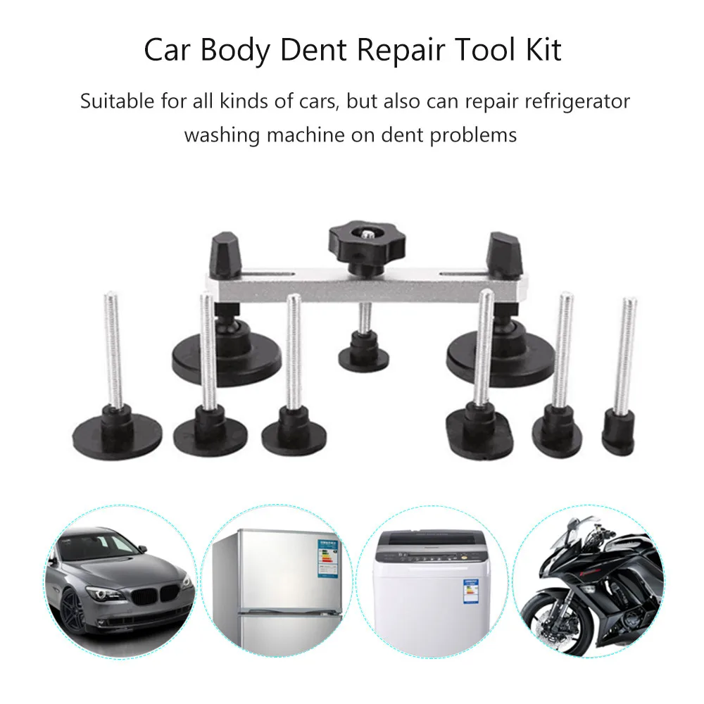 Tools Kit DIY Remove Dent Paintless tabs Repair Tool Car Dent Remover Reverse Hammer Straightening Pulling Dents Instruments