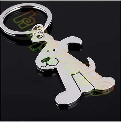 1pcs alloy cute pet dog model keychain souvenir car key chain advertising gift keychain pet key ring Memorials