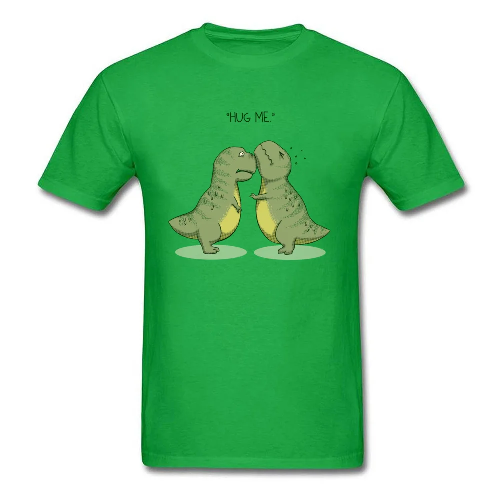 Hug Me T Shirt Baby Dinosaurs T-shirt Men Tshirt Kawaii Tops Tees Couple Grey Clothes Boyfriend Gift Lovely T-Rex Cartoon