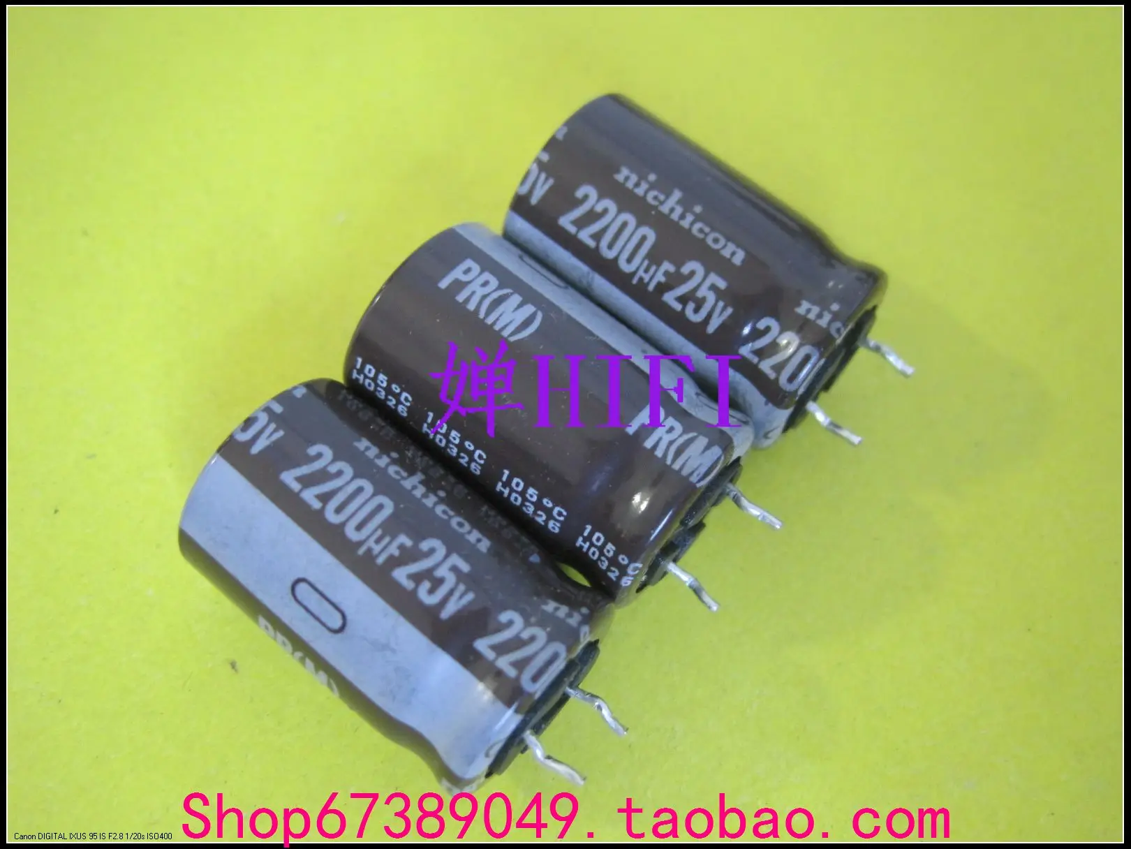 

2020 hot sale 20PCS/50PCS Nichicon original Japanese electrolytic capacitors 25v2200uf 16x25mm free shipping