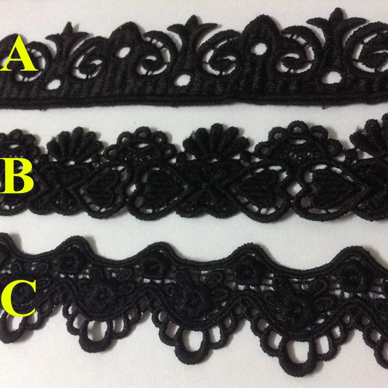 3.5-4cm exquisite milk fibre polyester embroidery lace trim,RX180901B