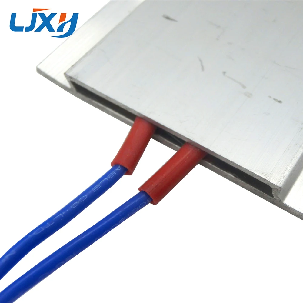 LJXH PTC Heating Element 60/80/100/120/150 Degrees 170x62x5.5mm AC220V Thermostat Heater Plate Power 140/160/180/240/300W