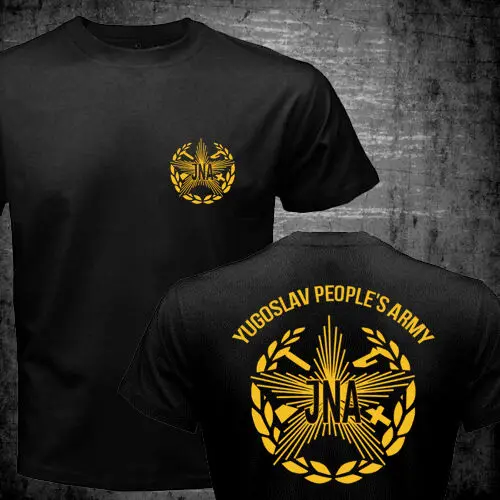 New Josip Broz Tito Yugoslavia Yugoslav People\'S Army Jna T-Shirt 2019 Fashion Hot Sale Men Slim Fit Cotton High-Quality T Shirt