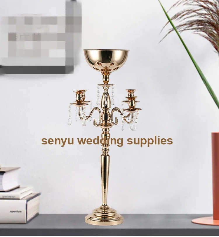 hot sales!! New design wedding candelabra, table candleabras flower stand flower vase,home decoration senyu0332