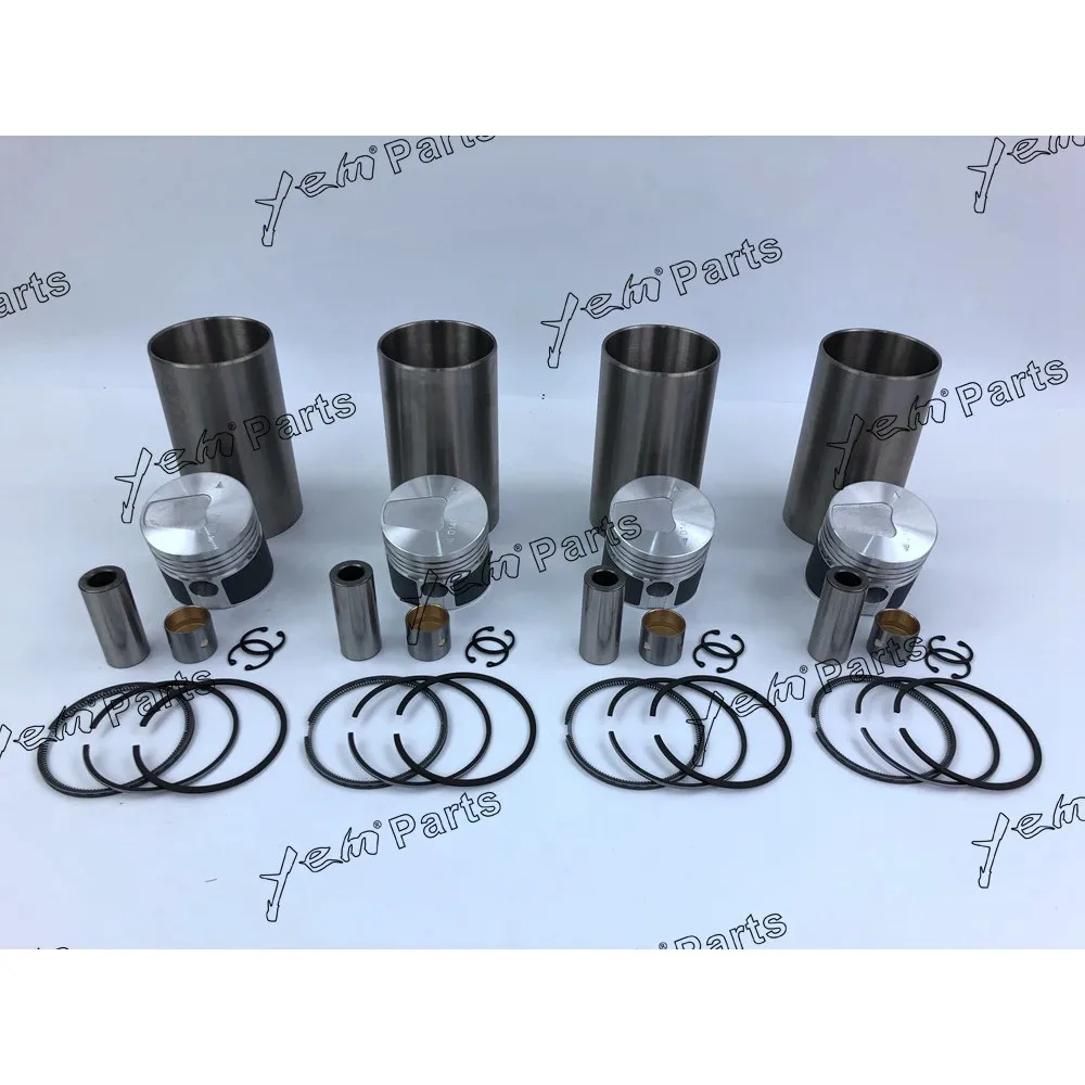 

For Mitsubishi engine K4D liner kit piston piston ring cylinder liner