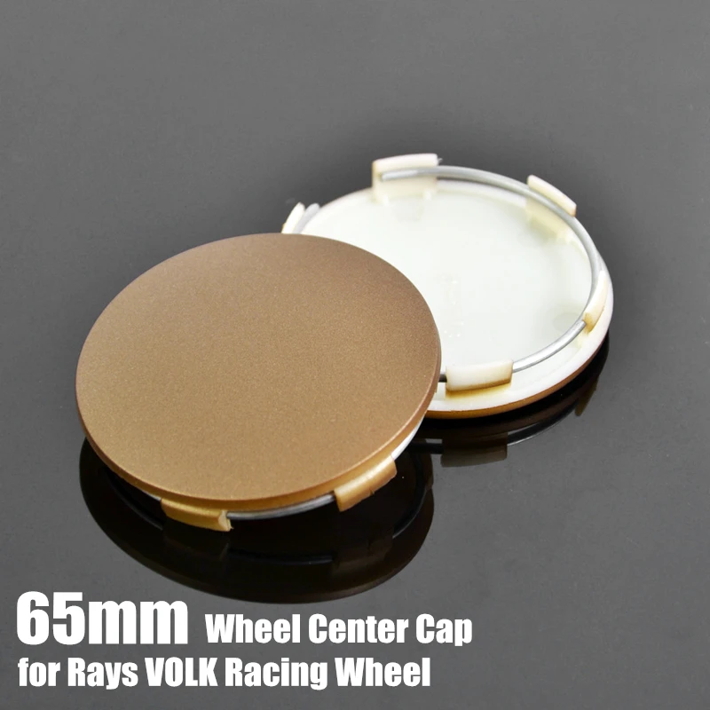 1Pc Rays Volk Racing Wheel 65mm Bronze Alloy Rim Center Hub Cap Cover Fit for Rays TE37 17\