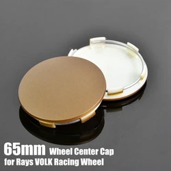 1Pc Rays Volk Racing Wheel 65mm Bronze Alloy Rim Center Hub Cap Cover Fit for Rays TE37 17