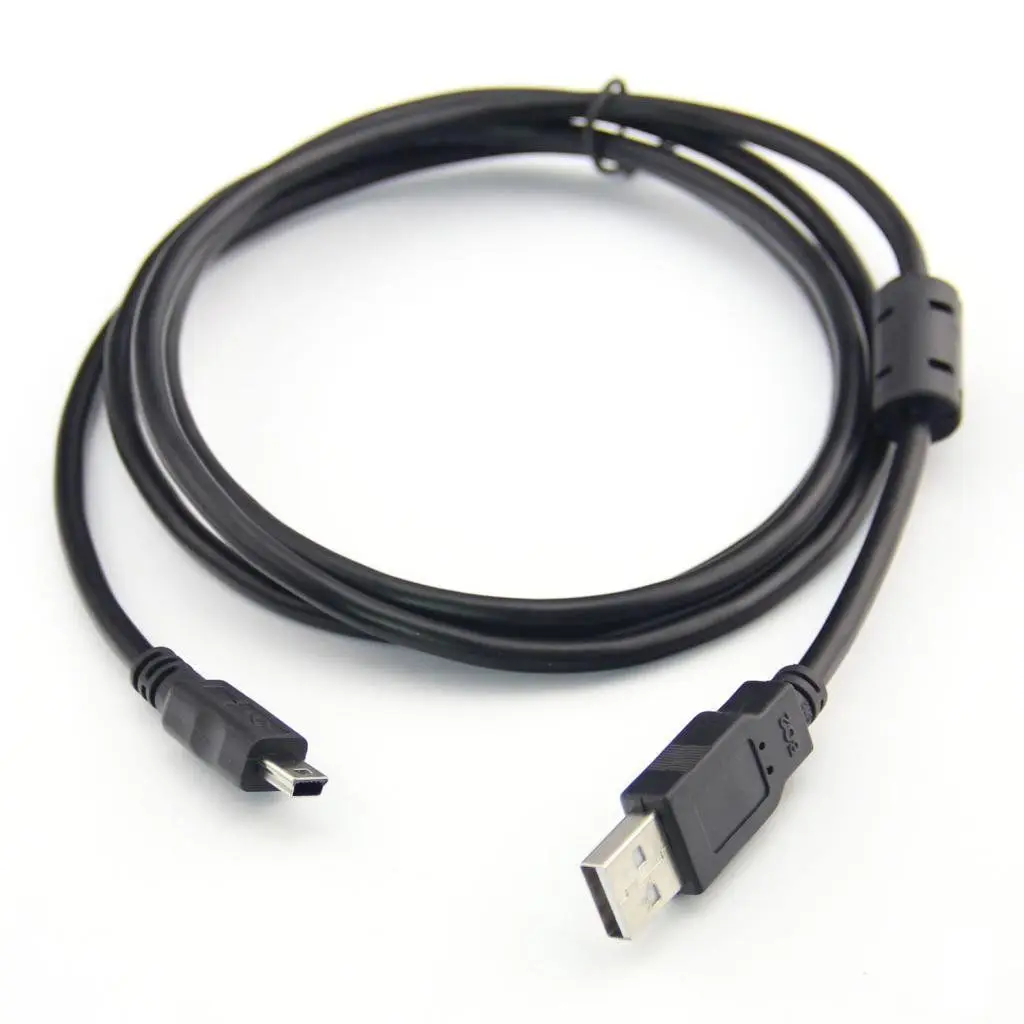 UCE4-Cable USB UC-E4 para Nikon D40,D40X,D50,D60,D70,D70s,D80,D90,D200,D300,D300S,D700,D3000,D3100 cámara Digital SLR D7000