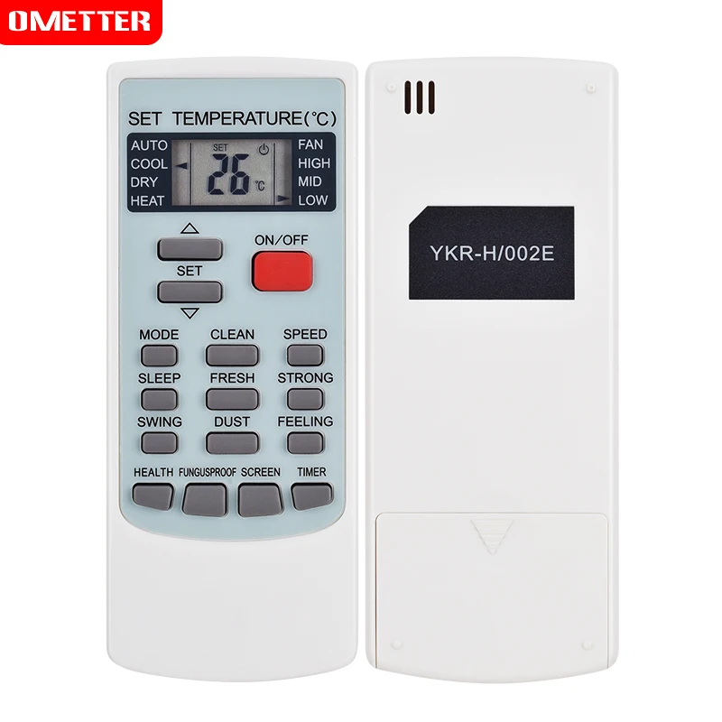 

YKR-H/002E Remote control For AUX FanWorld DELFA Niagara SHIVAKI JOCEL Premium YKR-H002 AC A/C Air Conditioner