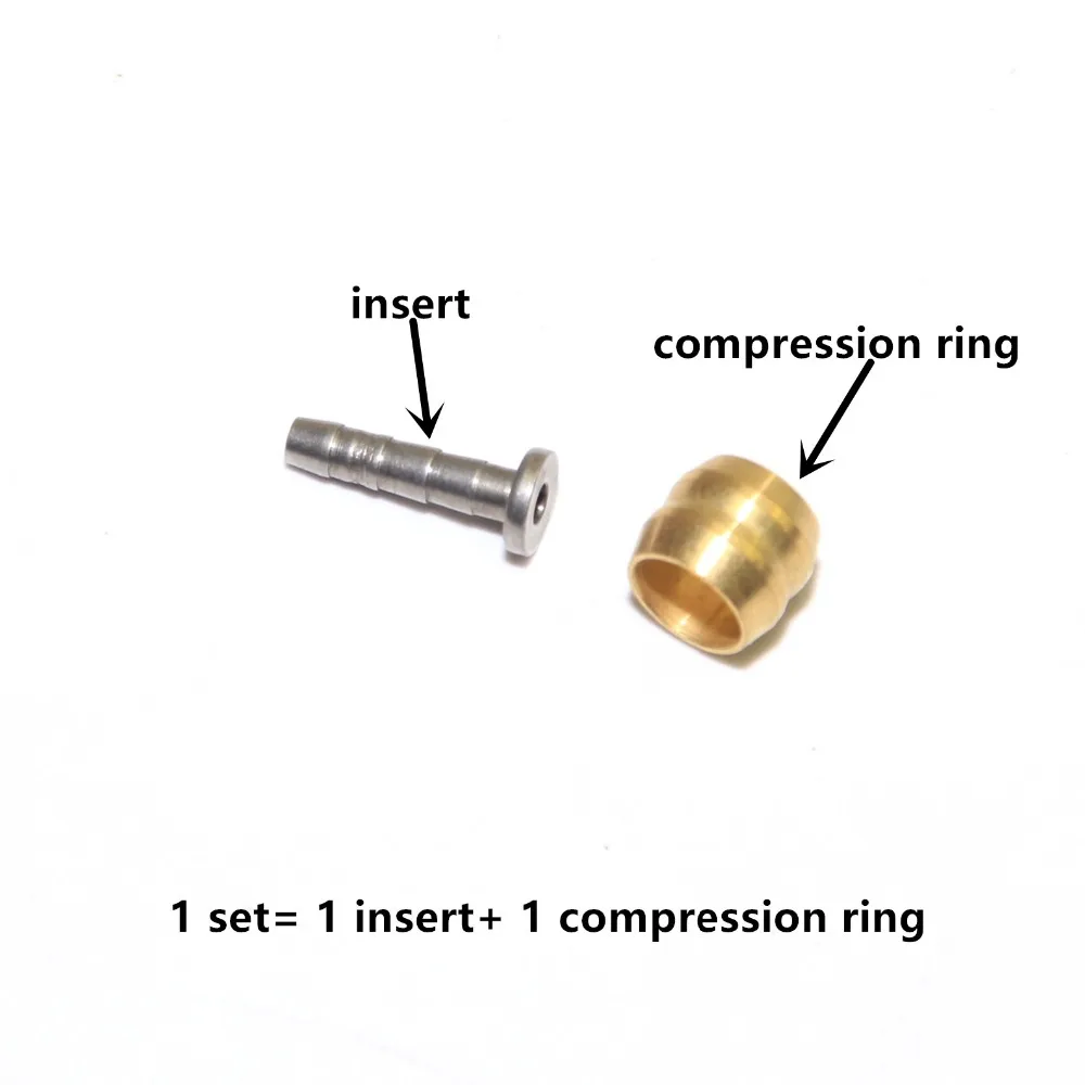 bicycle hydraulic hose inserts hose fitting for Shimano BH59 BH90 hose