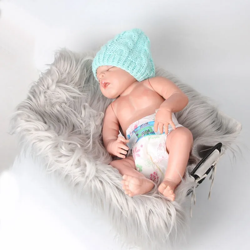 

MOTOHOO 50*60cm Velvet Baby Blanket Winter Newborn Photography Props Infant Baby Costume Photo Swaddle Wrap For 0-12 months